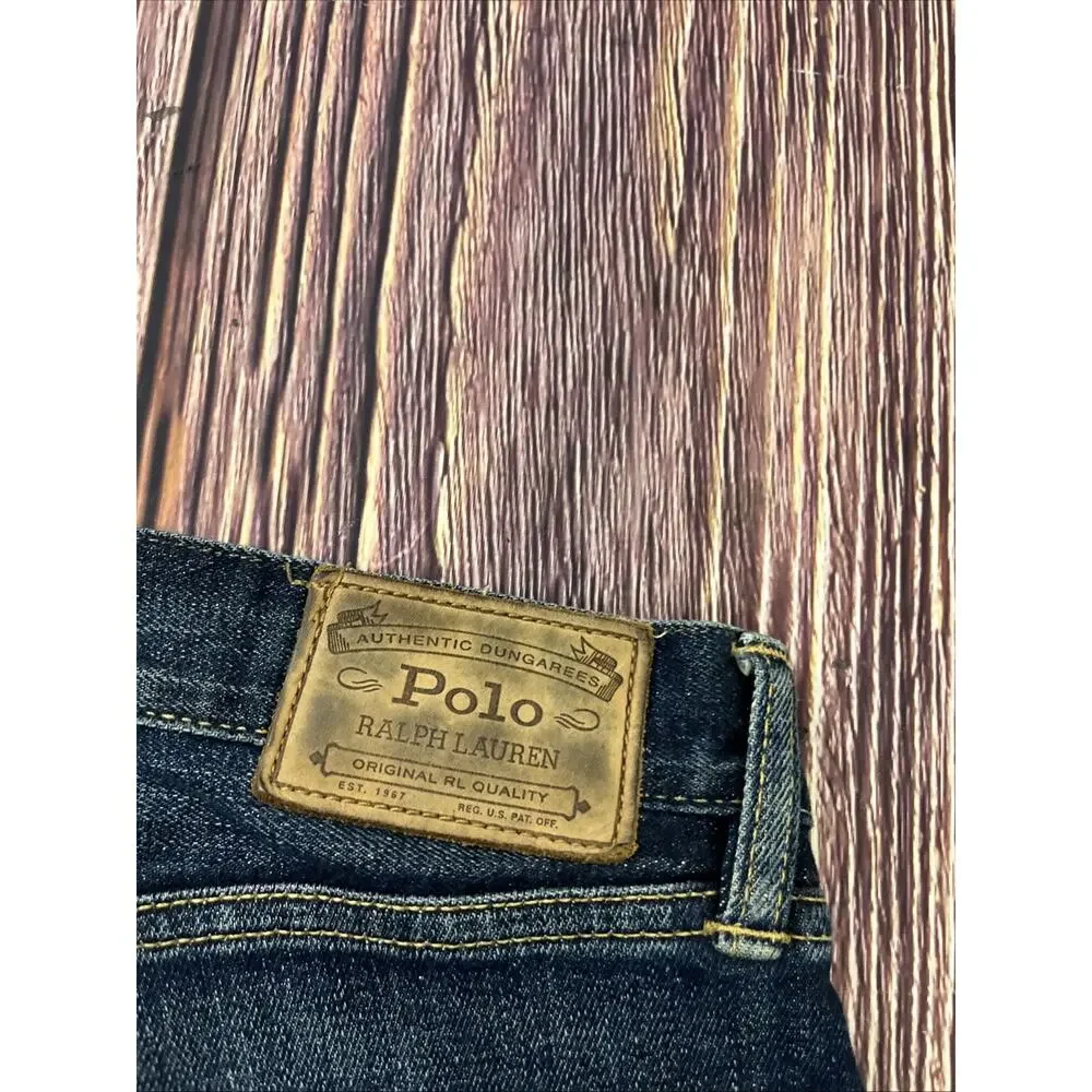Polo Ralph Lauren Jeans Hampton Straight Stretch Mens 35x32 (Actual 36x32)